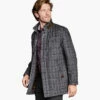 Plaid Wool-Blend Car Coat - 04903156-XXL 2 Plaid Wool-Blend Car Coat - 04903156-XXL -Johnston Murphy Shop 493156 master