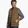 Channel Quilt Vest With Knit Collar - 04903198-XXL -Johnston Murphy Shop 493198 master