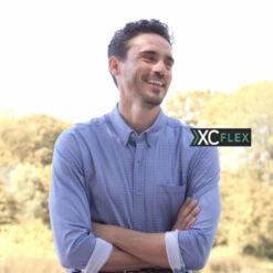 XC Flex® Stretch Long-Sleeve Shirt - 07409477-2XL-R 7 XC Flex® Stretch Long-Sleeve Shirt - 07409477-2XL-R -Johnston Murphy Shop 7415018 master video