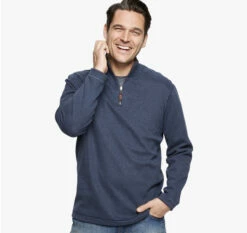 Reversible Solid Quarter-Zip - 07404561-S