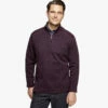 Reversible Solid Quarter-Zip - 07404565-3XL -Johnston Murphy Shop 744565 master