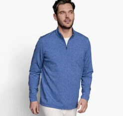 XC4® Heathered Performance Quarter-Zip - 07405559-XXL