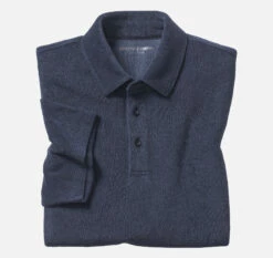 Pima Cotton-Blend Terry Polo - 07405804-XXL