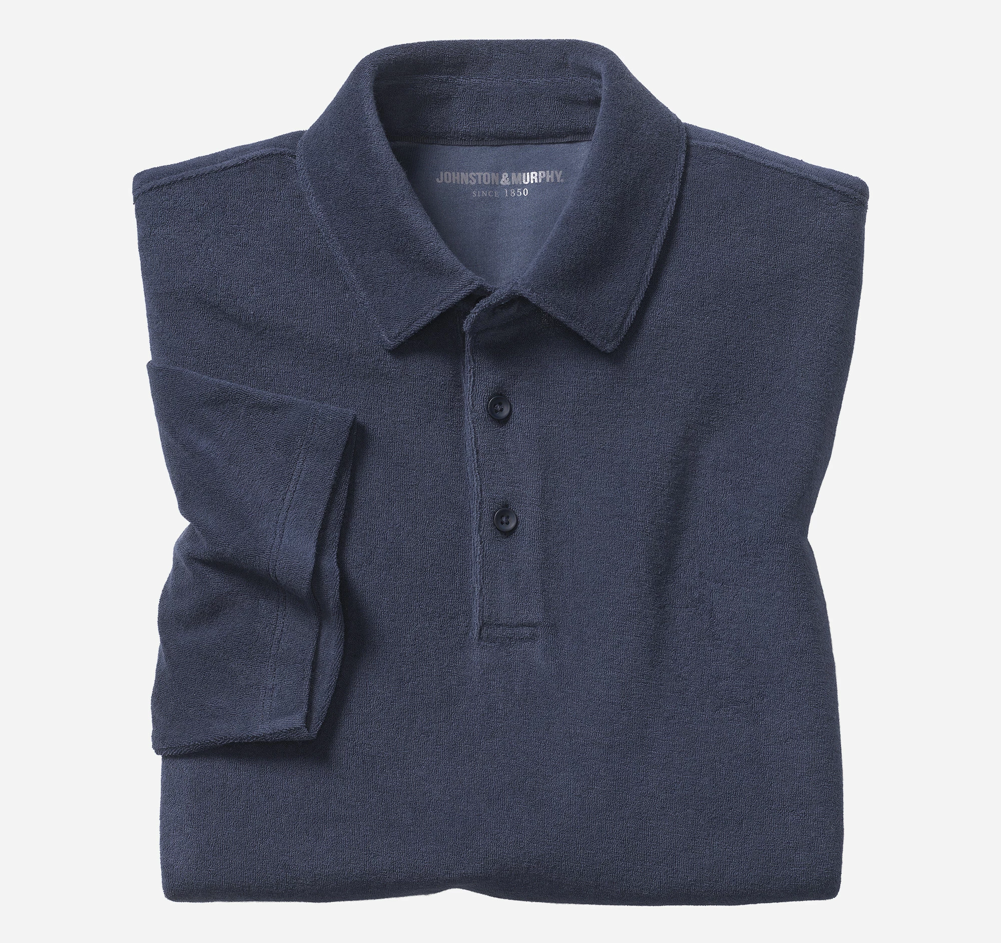 Pima Cotton-Blend Terry Polo - 07405804-XXL 3 Pima Cotton-Blend Terry Polo - 07405804-XXL