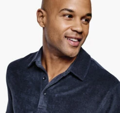 Pima Cotton-Blend Terry Polo - 07405804-XXL 11 Pima Cotton-Blend Terry Polo - 07405804-XXL -Johnston Murphy Shop 745804 master 4