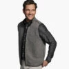 Reversible Channel Quilted Vest - 07405917-M -Johnston Murphy Shop 745917 master