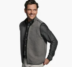 Reversible Channel Quilted Vest - 07405917-M