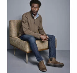 Reversible Solid Quarter-Zip - 07405921-XXL -Johnston Murphy Shop 745921 master 2