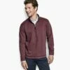 Reversible Solid Quarter-Zip - 07406515-XXL -Johnston Murphy Shop 746515 master