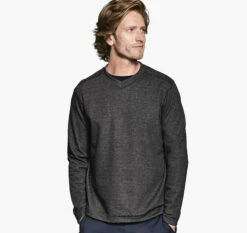 Reversible Long-Sleeve V-Neck - 07406528-XXL