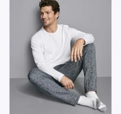 Essential Long-Sleeve Tee - 07406551-3XL -Johnston Murphy Shop 746551 master 2