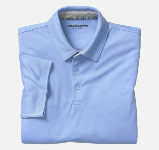 Liquid Cotton Polo - 07406560-L -Johnston Murphy Shop 746560 master