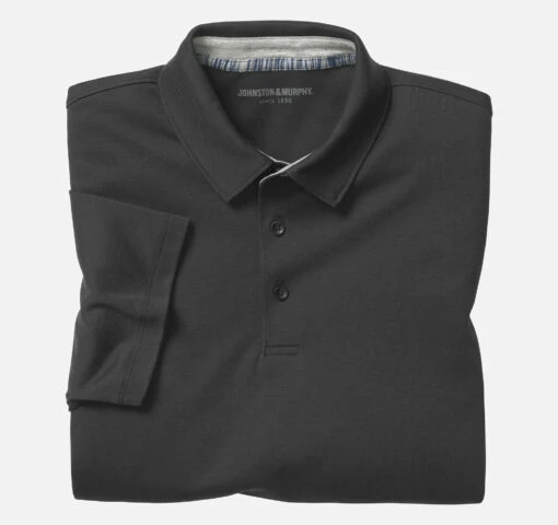 Liquid Cotton Polo - 07406561-XXL -Johnston Murphy Shop 746561 master