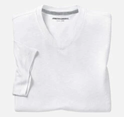 Vintage Slub V-Neck Tee - 07408797-XXL