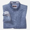 Printed Cotton Shirt - 07408867-L -Johnston Murphy Shop 748867 master