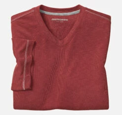 Vintage Slub V-Neck Tee - 07409101-XXL