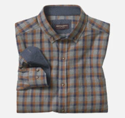 Heathered Woven Shirts - 07409244-XXL