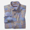 Printed Cotton Shirt - 07409271-L -Johnston Murphy Shop 749271 master