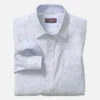 Washed Linen-Blend Shirt - 07409315-XXL -Johnston Murphy Shop 749315 master